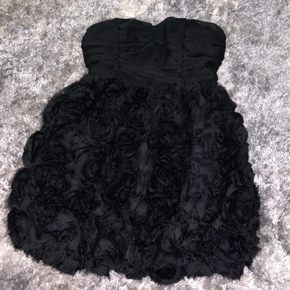 Strapless BEBE mini dress